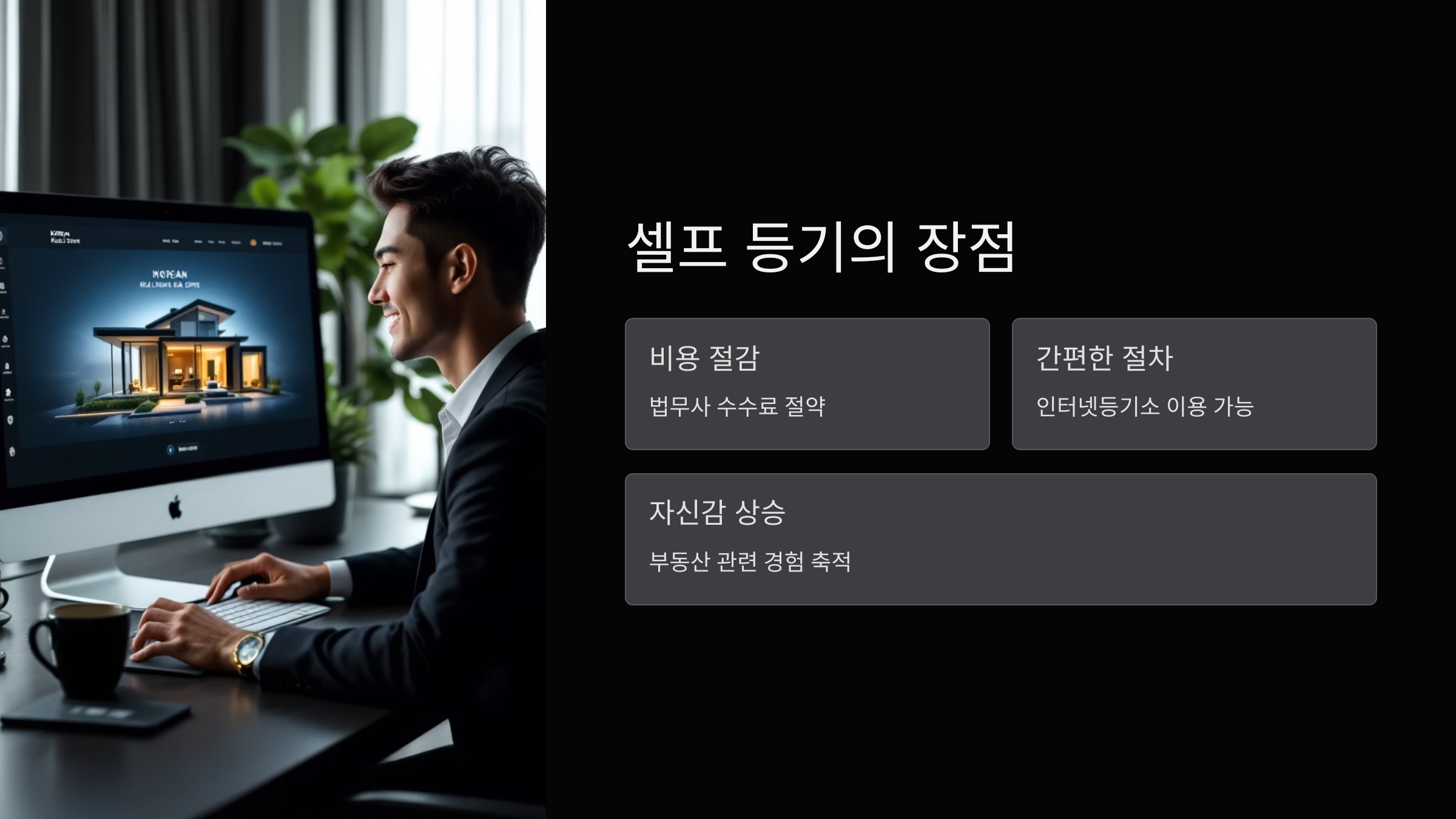 셀프등기-장점