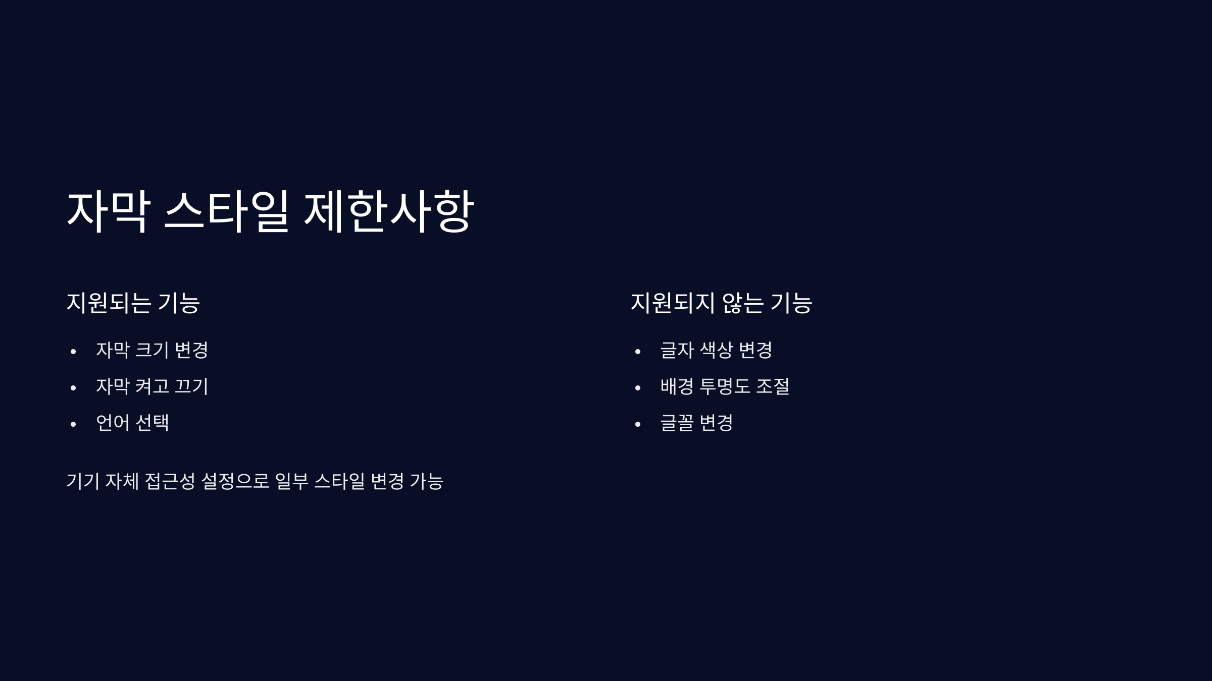 자막스타일